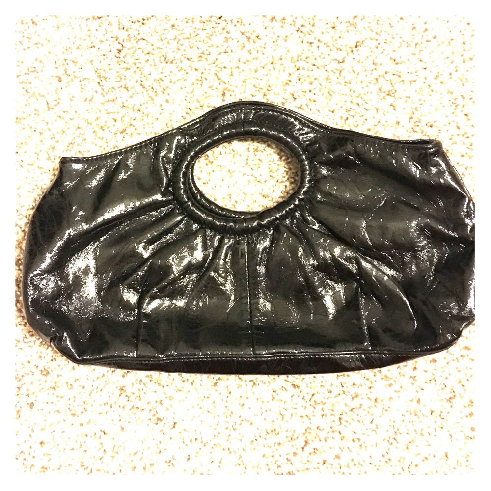 🖤 Patent black clutch 🖤